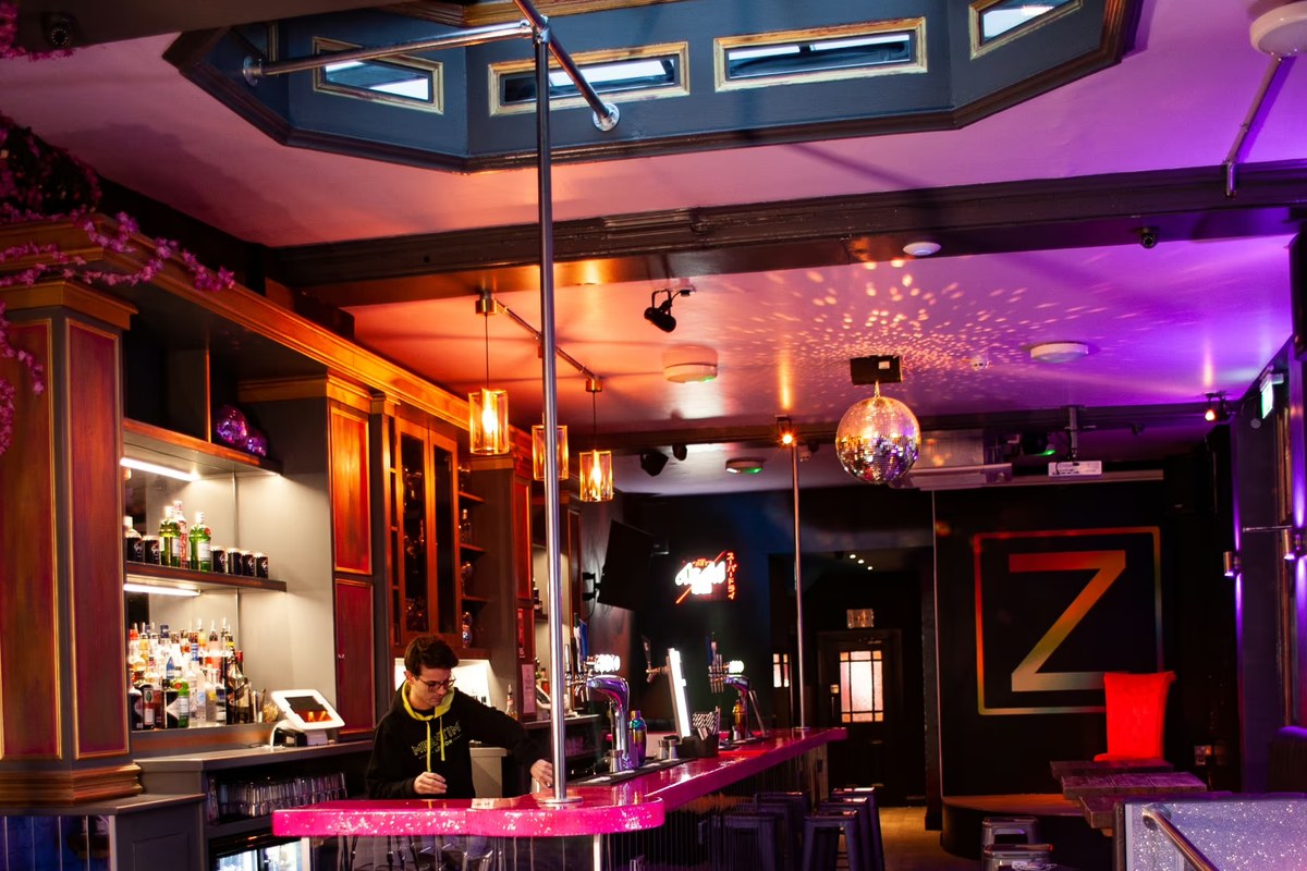ZODIAC bar interior, Camden